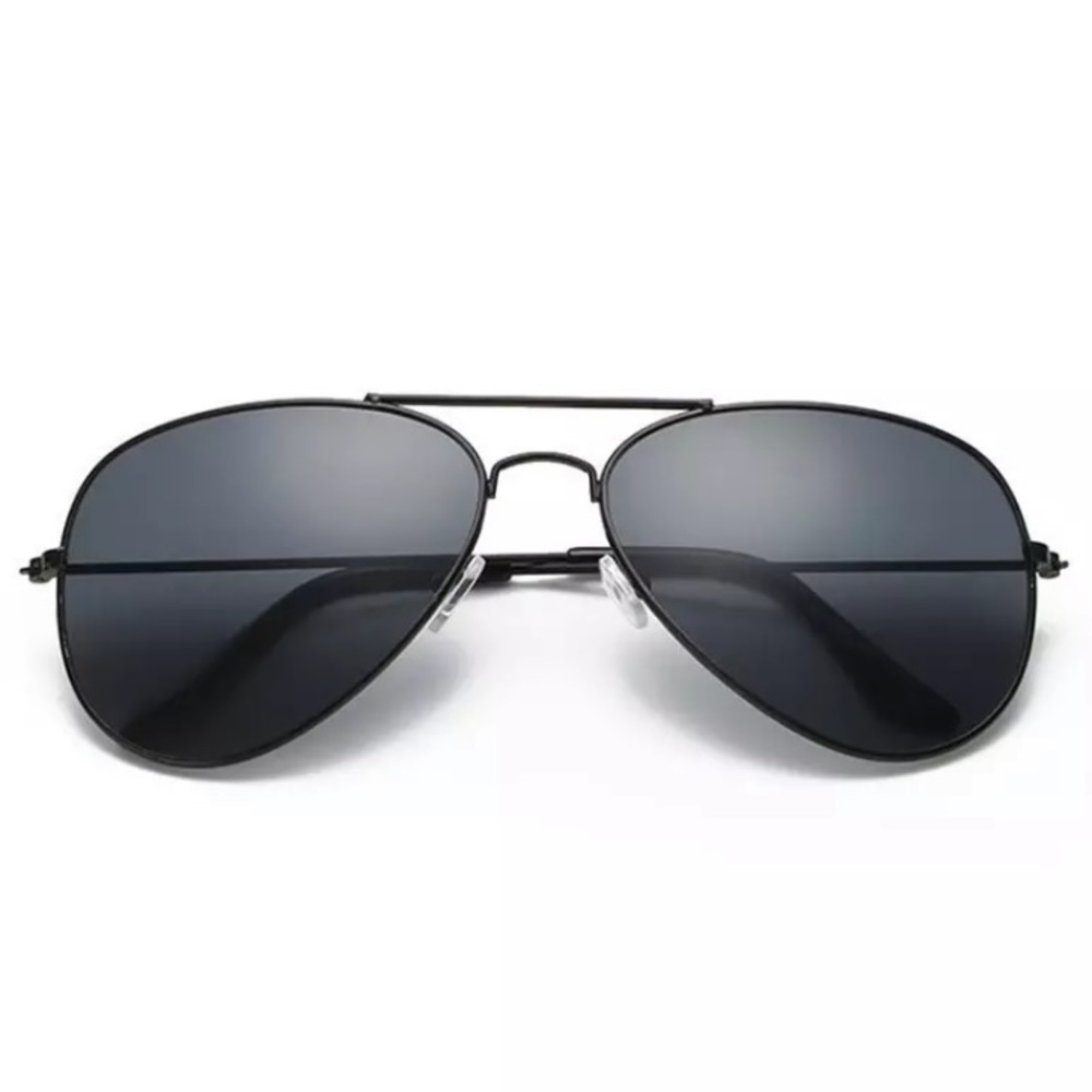Black Glass Sunglasses